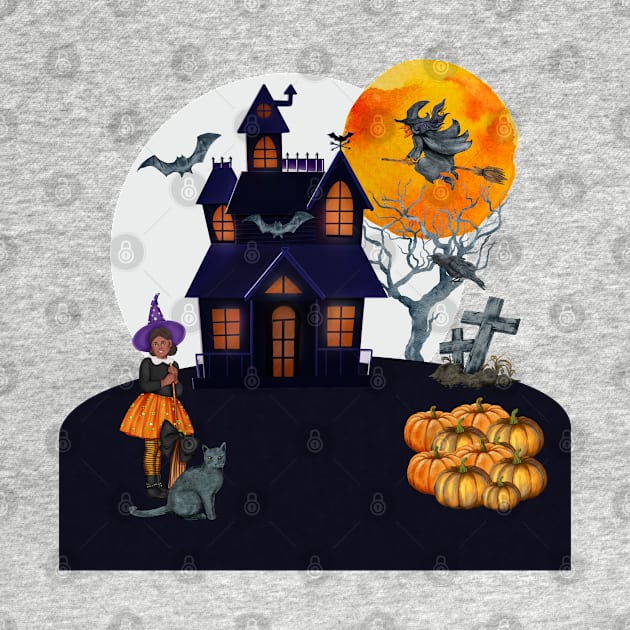 Halloween haunted house by AJ techDesigns